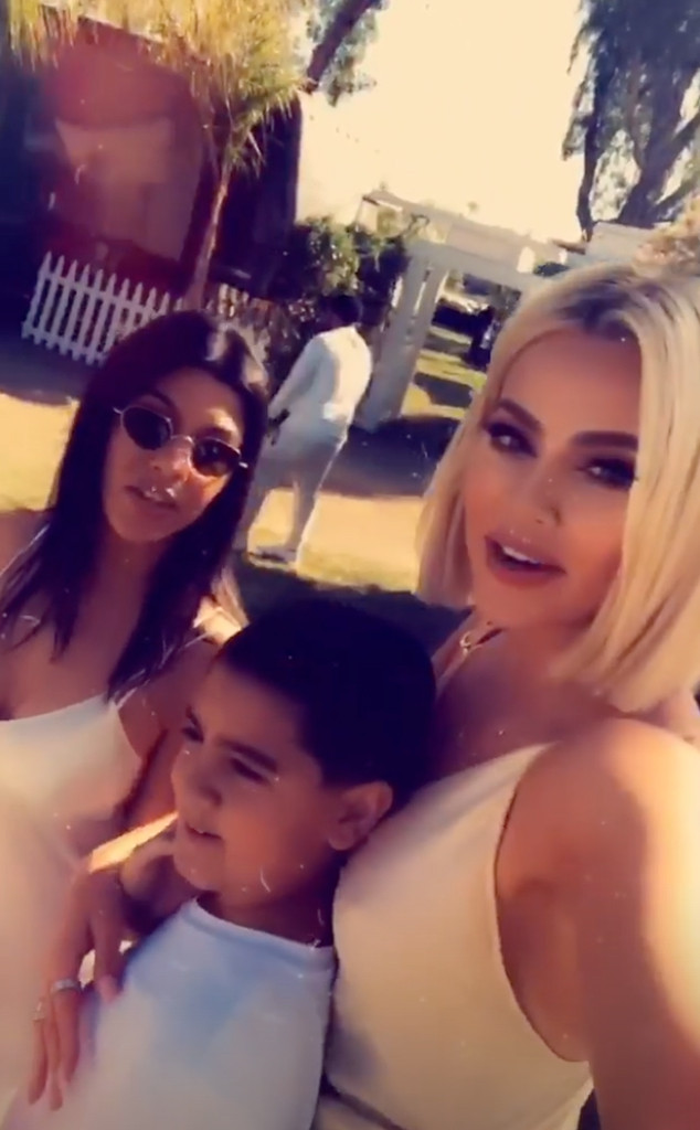Khloe Kardashian, Kourtney Kardashian, Mason Disick, Kanye West, Coachella, Sunday Service